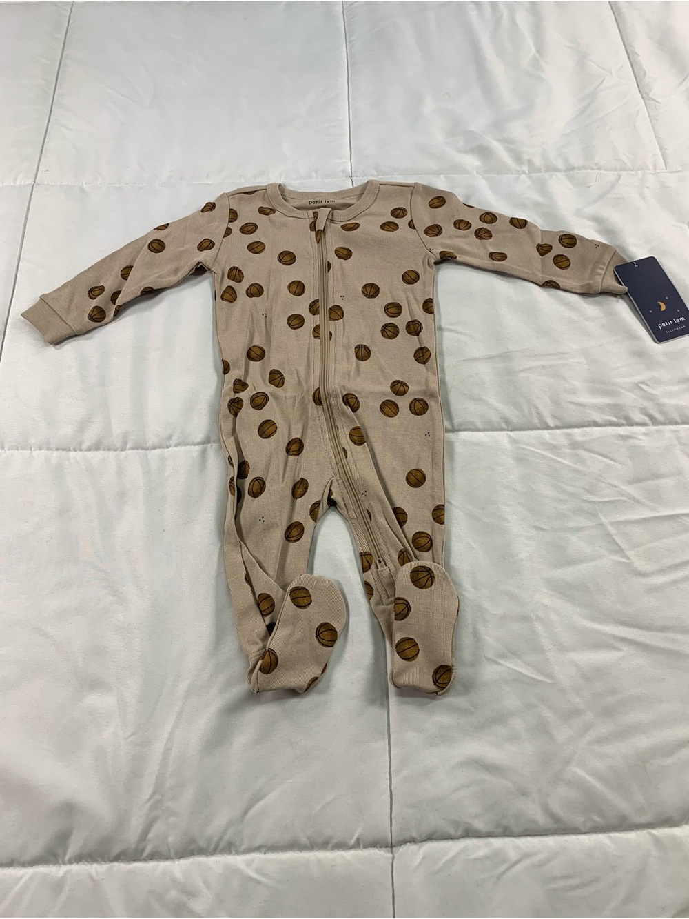 New Petit Lem footie pyjamas size 6M